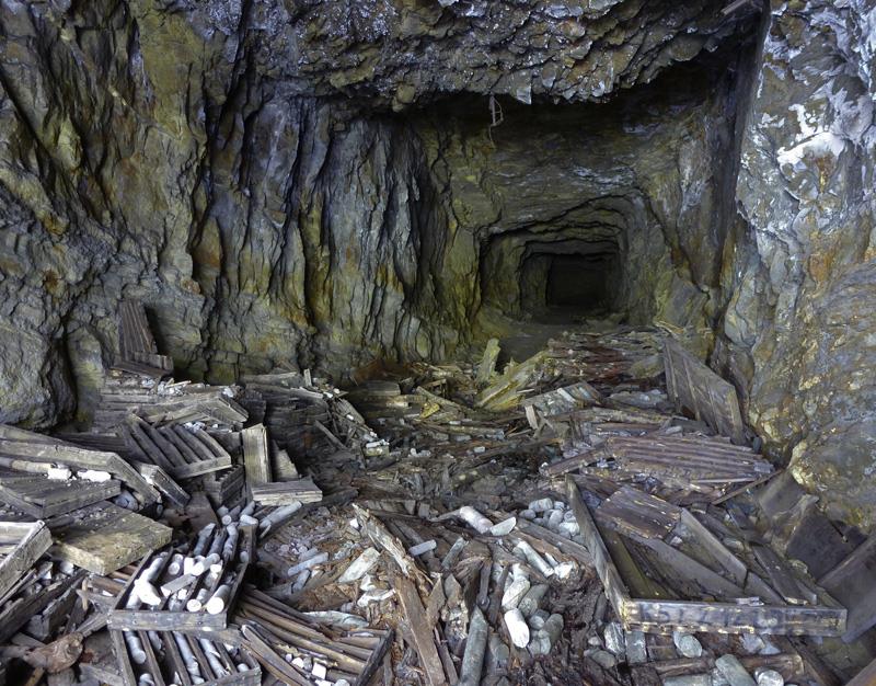 Carrottages dans une carrière de plomb-argent