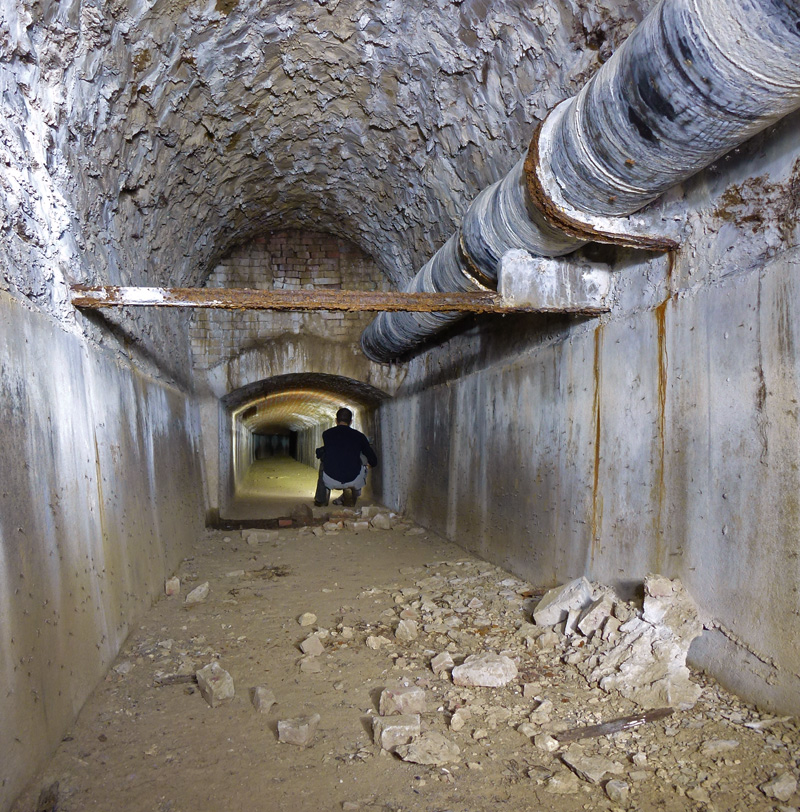 Ancien aqueduc souterrain